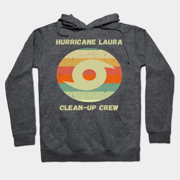 Hurricane Laura Clean-Up Crew Hoodie by Lone Wolf Works